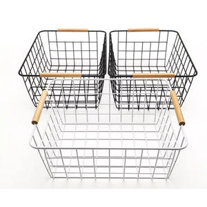 Cesta de Alambre Metálico - Almacenamiento Multifuncional de un Solo Nivel para Cocina y Baño - Product Image 3