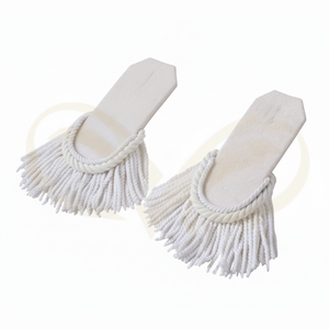 เครื่องปักลายเส้นไหมพรมแบบพรีเมียมสั่งทำพิเศษ  แผ่นปักติดบ่าแบบคลาสสิกพร้อมตราประดับยศ - Product Image 3