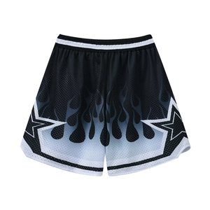 Shorts en maille unisexe personnalisés, respirants, à séchage rapide, pour la course à pied, le basketball, les activités sportives, avec taille élastique, OEM ODM - Product Image 3