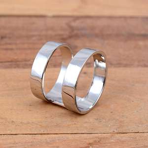 925 Sterling Silver Elephant Splint <b>Ring</b> <b>Adjustable</b> Arthritis Joint Support Band - Product Image 3