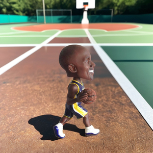 Tùy chỉnh nhựa cầu thủ bóng rổ bobblehead KOBE BRYANT Bobble đầu cho món quà lưu niệm bức tượng nhỏ món quà nhựa Bobble đầu - Product Image 6