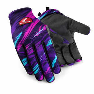 Windproof Full <b>Finger</b> <b>Bike</b> Motorcycle Driven Riding Gloves Winter Breathable PU Leather Outdoor Motocross Racing ATV MX - Product Image 3
