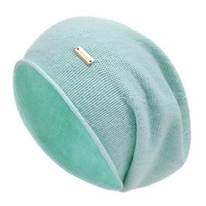 Bonnet d'hiver décontracté en coton/laine tricoté, réglable, doux et chaud, côtelé, avec revers, extensible, personnalisable avec logo, pour hommes et femmes - Product Image 3