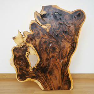 ฉากกั้นห้องสไตล์เรียบง่าย งานศิลปะจากไม้สุระธรรมชาติ คุณภาพเยี่ยม แผ่นไม้ตกแต่งผนังแบบไม่ซ้ำใคร สำหรับตกแต่งล็อบบี้โรงแรมหรู - Product Image 2