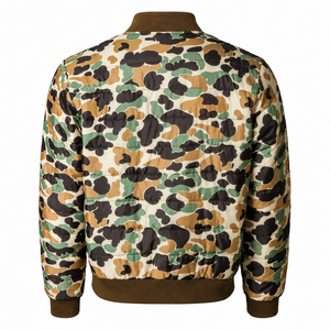 Men's <b>Camouflage</b> Print Canvas <b>Waterproof</b> Windproof Breathable Customizable Bomber <b>Jacket</b> Winter Hunting Wear - Product Image 3