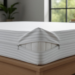 Housse de matelas matelassée imperméable et anti-insectes, sur mesure, vente en gros d'usine - Product Image 3