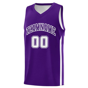 Camiseta de Baloncesto al Por Mayor, Antibacteriana, 100% Poliéster, Sin Mangas, de Tela Suave y Resistente, Última Llegada - Product Image 3