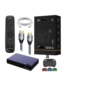 กล่องทีวี Android 14 รุ่นแท้ vSeebox2026 V6 Plus พร้อมรีโมทควบคุมด้วยเสียง คีย์บอร์ดขนาดเล็กแบบมีไฟพื้นหลัง สาย HDMI 8K - Product Image 1