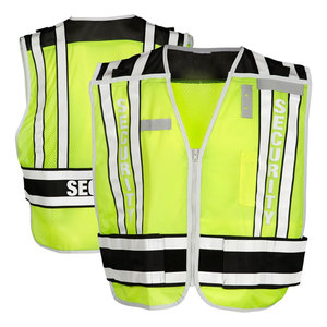 Gilet de sécurité haute visibilité personnalisé avec logo, respirant, pour la construction et la sécurité routière, vêtement de travail pour les agents de circulation - Product Image 1