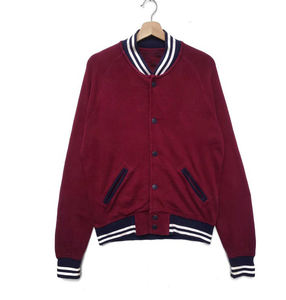 Chaqueta Varsity de Lana de Invierno de Alta Calidad con Botones, Chaqueta Varsity con Mangas de Cuero al por Mayor, Fácil de Usar, Chaquetas de Última Moda - Product Image 5