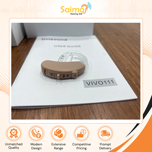 เครื่องช่วยฟังแบบคล้องหู Vivo 111 Basic BTE คุณภาพสูงสุด สำหรับผู้มีปัญหาการได้ยินระดับปานกลางถึงรุนแรง ด้วยเทคโนโลยีขั้นสูง - Product Image 2