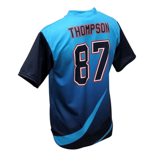 Softball Jersey Sublimation Print Fastpitch Shirts Custom Baseball Uniform Team Logo Name Breathable Polyester Factory Direct - Product Image 2