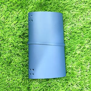 Protège-cahier A6 en cuir de vachette Grand Blue, artisanal, en cuir tanné, couverture de carnet, papeterie de direction, organiseurs de voyage - Product Image 1