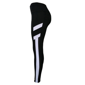 Leggings de yoga pour femmes en gros, taille haute, effet ventre plat, unis, écologiques, sans coutures, pour l'entraînement, le fitness, la course et l'étirement - Product Image 2