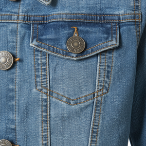 Chaqueta Vaquera de Moda para Mujer, Lona y Piel de Oveja, Alta Calidad, Superventas, Tendencia, OEM - Product Image 4