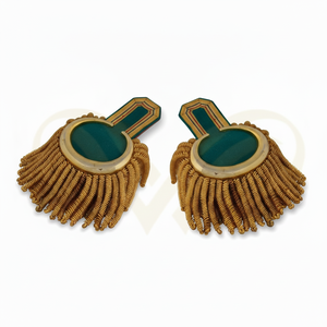 Épaulettes et galons d'uniforme d'agent personnalisés OEM/ODM – Épaulettes et galons en fil de soie de qualité supérieure - Product Image 2