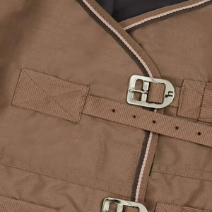 Durable Horse Rug <b>Waterproof</b> Winter Turnout <b>Blanket</b> Breathable Horse Cover Adjustable Straps Outdoor Stable Protection - Product Image 6