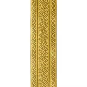 Premium Gold Jacquard Braid Trim Decorative Woven <b>Ribbon</b> for Uniforms Ceremonial Clothing and Garment Accessories - Product Image 4