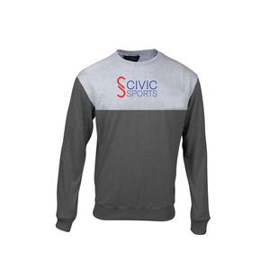 เสื้อสเวตเตอร์สตรีทโอเวอร์ไซส์ผ้าฝ้ายเสื้อสเวตเตอร์เปล่าสำหรับผู้ชายเสื้อผ้าแฟชั่น - Product Image 4