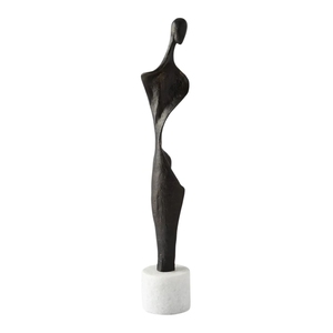 Figura Decorativa de Metal al por Mayor con Postura de Yoga, Estatua Abstracta de Metal para Meditación, Decoración de Mesa, Artesanía para el Hogar y el Estudio - Product Image 4