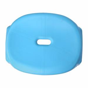 Silla de plástico ovalada superfuerte, patas de hierro, muebles para el hogar modernos para jardín, baño, escuela, precio más barato, conjunto disponible - Product Image 3