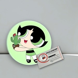 แผ่นต่อขนตาปลอมลายพาวเวอร์พัฟเกิร์ลน่ารัก ขายส่ง รับผลิตแบรนด์ส่วนตัว รูปทรงดอกไม้ สี่เหลี่ยมผืนผ้า ผีเสื้อ เพชร อะคริลิคแบบแข็ง - Product Image 6