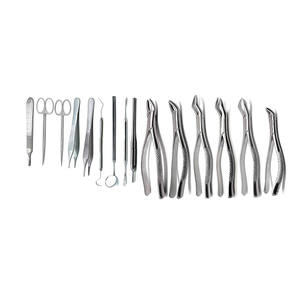 Ensemble d'instruments d'extraction dentaire manuels en acier inoxydable de qualité supérieure, 53 pièces |   Kit d'élevateurs et forceps pour chirurgie buccale CE ISO par Grip Surgical - Product Image 4