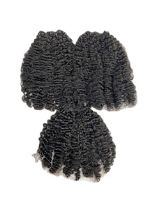 Paquetes de cabello humano virgen sin procesar 14 pulgadas estilo birmano origen vietnamita extensiones de cabello tejido - Product Image 5