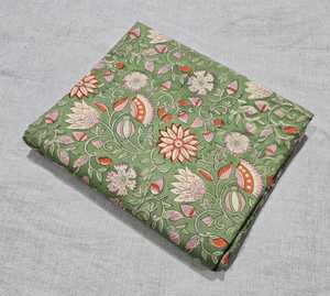Tela india hecha a mano con estampado en bloque, algodón estampado a mano por yarda para textiles del hogar, proveedor mayorista de estampado personalizado - Product Image 3