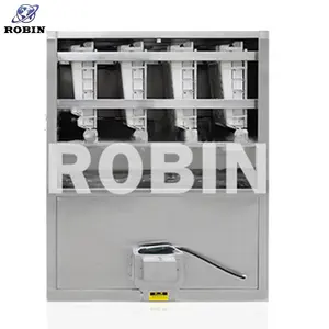 Robin Автоматическая нержавеющая сталь 304 машина для кубиков льда 20 тонн машина для льда Китай