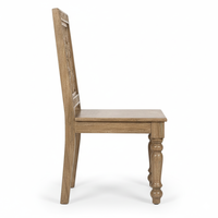Chaise d'appoint artisanale en bois massif à motif poisson, best-seller, pour intérieurs de chambre traditionnels, disponible au prix d'usine