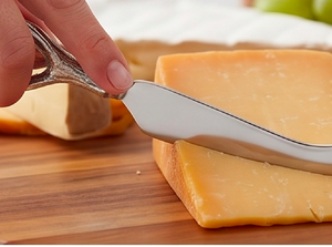 Modern Leaf Design Handle <b>Cheese</b> <b>Knife</b> <b>Set</b> Stainless Steel Blade Durable <b>Cheese</b> Tools For Dining Use And Restaurant Use - Product Image 4