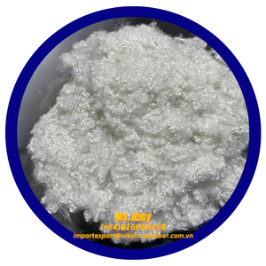เส้นใยโพลีเอสเตอร์รีไซเคิลเกรด 7D HCS สีขาว (PSF)  ซิลิโคนอิซิเนต  สารหน่วงไฟ สำหรับสิ่งทอภายในบ้านและของเล่นเนื้อนุ่ม - Product Image 5