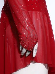 Traje de Gimnasia y Danza Personalizado para Mujer, Mono, Vestido de Danza para Patinaje Artístico, Baile Latino y Cha-Cha - Product Image 4