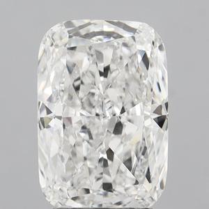 Diamant de laboratoire cultivé CVD de 3,52 ct, E VVS1, taille excellente, taille coussin brillant, certifié IGI - Product Image 1