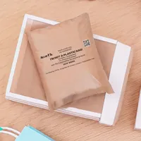 Sac OPP UKHI pour usage industriel, envoi de colis, matériau PE biodégradable et compostable, imprimé flexo, respectueux de l'environnement, thermoscellable