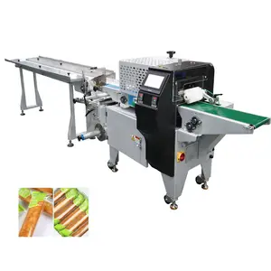 Automatic Pillow Type Packing Equipment Wrapping Fruits And Snack Packaging Machines