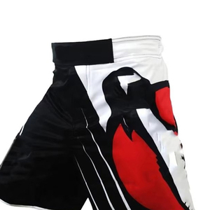 Shorts MMA de haute qualité, confortables, respirants et à séchage rapide pour hommes adultes, logo personnalisable sur le devant - élégants et tendance pour la lutte - Product Image 3