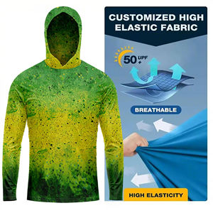 Camiseta de Protección Solar UV UPF 50+ OEM, Camiseta de Manga Larga para Exteriores con Protección Solar SPF para Senderismo, Surf y Pesca - Product Image 2
