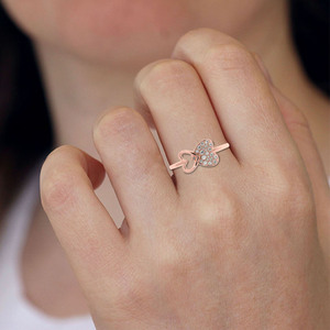 Anillo de Diamante de Lujo Cultivado en Laboratorio, Oro, Engaste de Bisel Oeste-Oeste, Corte Ovalado, Anillos de Compromiso para Mujer, Joyería - Product Image 2