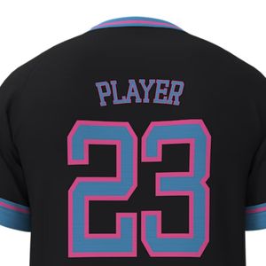 Maillot de baseball personnalisé bleu roi pour homme, à manches courtes, uniforme d'équipe sportive, léger, pour entraînement et matchs - Product Image 4