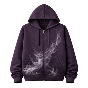 Sweat à capuche en coton surdimensionné de qualité supérieure, commande en gros - Product Image 1