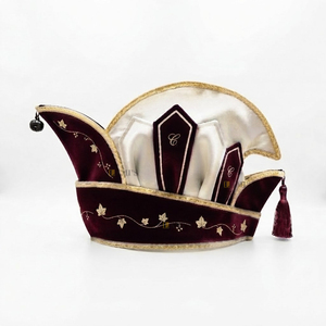 Sombrero de Príncipe Personalizado para Festivales y Carnavales, Bordado con Adornos Dorados, Sombrero Tradicional de Carnaval - Product Image 6