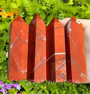 หินคริสตัลแจสเปอร์สีแดงธรรมชาติแท้ หินบำบัด หินอัญมณีแจสเปอร์สีแดงแท้ หินคริสตัลแจสเปอร์สีแดงธรรมชาติ - Product Image 2