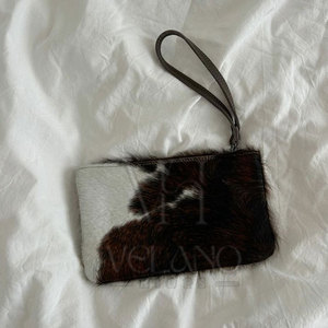 Pochette de soirée en cuir véritable pour femme 2026 OEM avec bandoulière en cuir, style minimaliste, personnalisable - Product Image 3