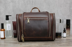 Custom Logo Make up Wash <b>Bag</b> Waterproof Leather Travel Cosmetic Pouch Toiletry <b>Bag</b> - Product Image 2