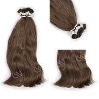 Precio Real vietnamita saludable DD SDD cabello humano a granel personalizado para extensiones de cabello/Fabricación de pelucas/trenzado/ganchillo Genius trama