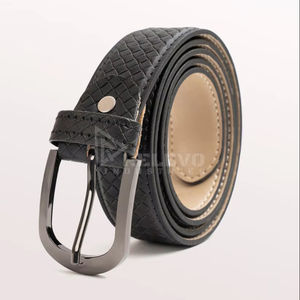 Cinturones de Cuero Vacuno de Primera Calidad, Cinturón de Cuero Genuino Hecho a Mano al por Mayor, Cinturón para Hombre con Hebilla de Latón Premium, Correa de Lujo B2B - Product Image 1