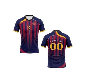 Uniforme de football américain de haute qualité 100% polyester pour jeunes, respirant, anti-humidité, protection UV, vêtements d'équipe sportive imprimés - Product Image 1