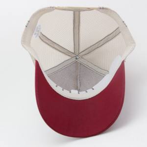 Gorra de béisbol de malla de algodón de 5 paneles con parche bordado y aplique, estilo camionero, de moda, personalizada con logo de animal, para playa, hip hop, venta al por mayor - Product Image 4
